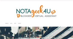 Desktop Screenshot of notageek4u.com